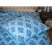 Подушка Ecotton стеганая холлофайбер 60х60 (40-0606 blue)
