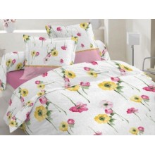 Комплект постельного белья Novita бязь двуспальный 180х215 (20-0325 pink)