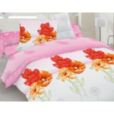 Комплект постельного белья Novita бязь полуторный 150х215 (20-0980 Pink)