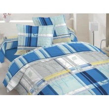 Комплект постельного белья Novita бязь полуторный 150х215 (30-0247 Blue)