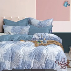 Комплект постельного белья Вилюта сатин Twill двуспальный 175х210 (5024)
