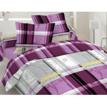 Комплект постельного белья Novita бязь полуторный 150х215 (30-0247 purple)