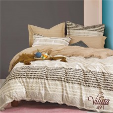Комплект постельного белья Вилюта сатин Twill двуспальный 175х210 (4914)