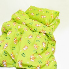 Комплект постельного белья Вилюта ранфорс детский 105х145 зеленый (20122)