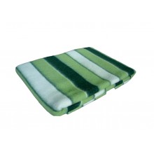 Одеяло VLADI Полоса жаккардовое бело-зелено-салатовое 140х205 см (220004)