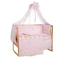 Комплект детского постельного белья Bepino Улыбка  95х145 (01-УЛ -Р-660-Т розовый)
