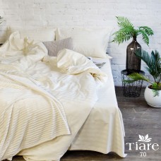 Комплект постельного белья Вилюта Tiare сатин-страйп двуспальный 175х210 (70)