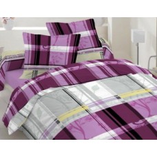 Комплект постельного белья Novita бязь семейный 143х210 (277 purple)