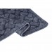 Набор ковриков для ванной Arya Hasir Темно-серый 60х100 и 60х50 - 2 предмета (1380041)