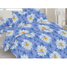 Комплект постельного белья Novita бязь евро 210х220 (1099 blue)