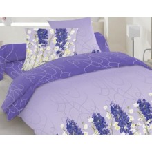 Комплект постельного белья Novita бязь евро 210х220 (1158 Violet)