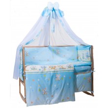 Комплект детского постельного белья Bepino Улыбка  95х145 (01-УЛ -Г-590-Т голубой)