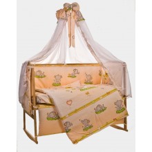 Комплект детского постельного белья Bepino Слоник  95х145 (04-СЛ-Б-580-Т бежевый)