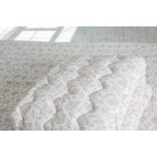 Одеяло Ecotton стеганое шерсть 200х220 (20-1154 beige)