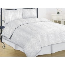 Комплект постельного белья Ecotton фланель полуторный 150х220 (30-0508 white)