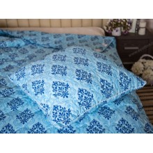 Подушка Ecotton стеганая холлофайбер 40х60 (40-0606 blue)