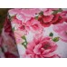 Скатерть столовая Ecotton рогожка 150х150 (Розовый сад)