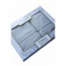 Набор полотенец Arya Poise с окантовкой 50х90, 70х140 - 2 шт, песочный (TRK111000023161)
