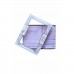 Набор полотенец Arya Poise с окантовкой 50х90, 70х140 - 2 шт, лиловый (TRK111000023161)